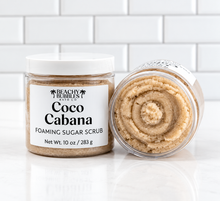 Load image into Gallery viewer, Coco Cabana Foaming Sugar Scrub