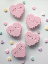 Load image into Gallery viewer, Conversation Heart Bath Bomb