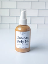Load image into Gallery viewer, Shimmer Body Oil- Beach Day Gold