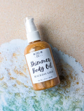 Load image into Gallery viewer, Shimmer Body Oil- Beach Day Gold