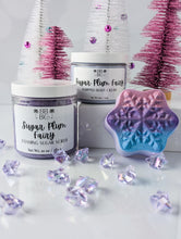 Load image into Gallery viewer, Sugar Plum Snowflake Bath Bomb