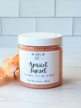 Load image into Gallery viewer, Apricot Sunset Foaming Sugar Scrub
