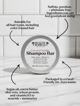 Load image into Gallery viewer, Coconut Vanilla Shampoo Bar