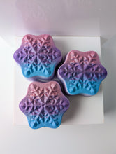 Load image into Gallery viewer, Sugar Plum Snowflake Bath Bomb