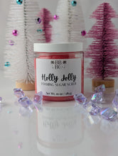 Load image into Gallery viewer, Holly Jolly Foaming Sugar Scrub