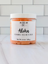 Load image into Gallery viewer, Aloha Foaming Sugar Scrub