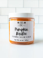 Load image into Gallery viewer, Pumpkin Brûlée Foaming Sugar Scrub