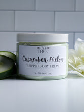 Load image into Gallery viewer, Cucumber Melon Whipped Body Cream