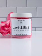 Load image into Gallery viewer, Love Letter Foaming Sugar Scrub