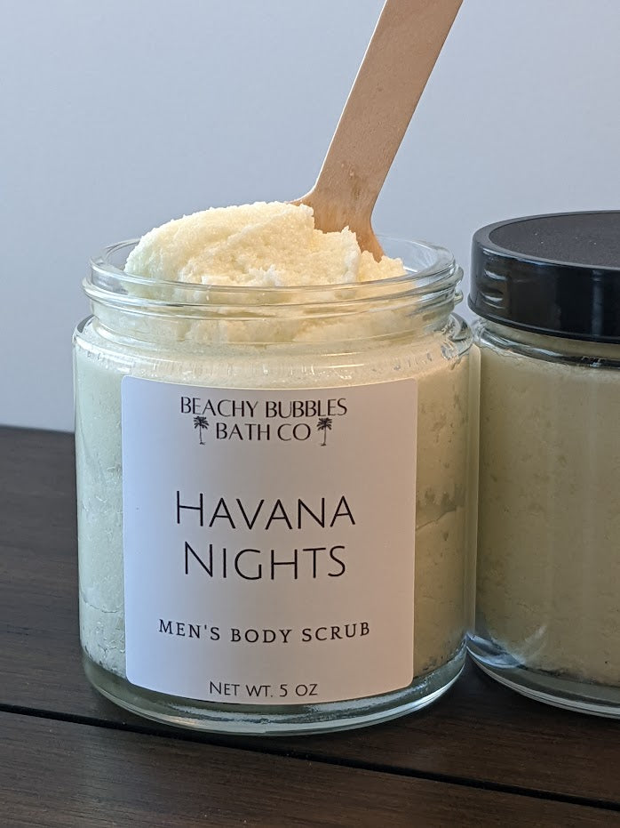 6 oz Foaming Sugar Scrub (Glass Jar)