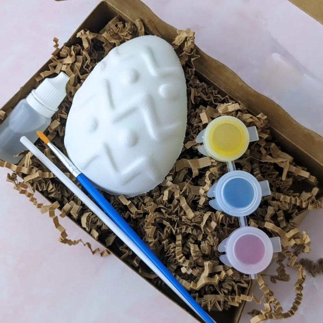 Paint-Your-Own Easter Egg Bath Bomb