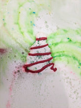 Load image into Gallery viewer, Christmas Tree Cake Bath Bomb
