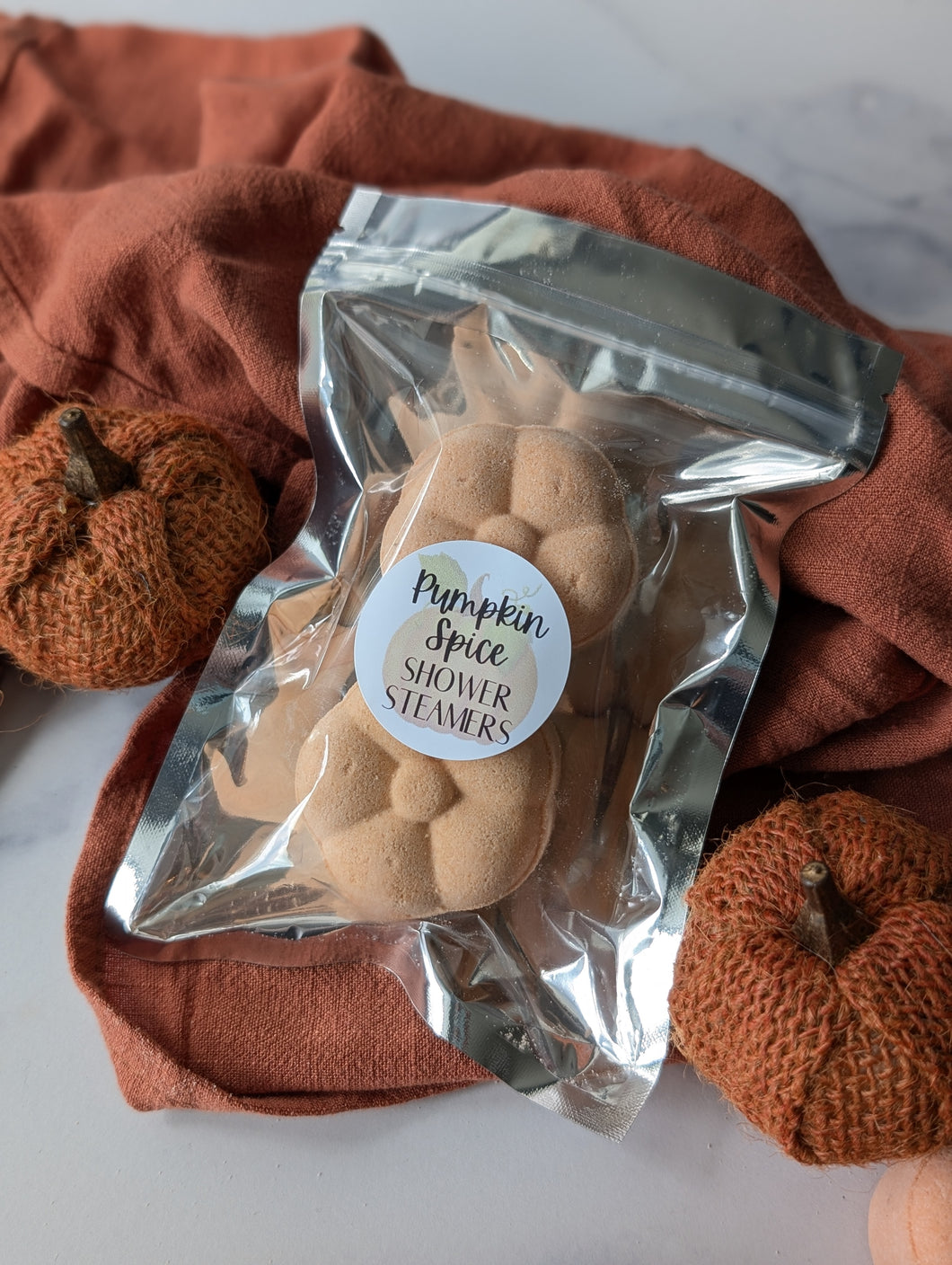 Pumpkin Spice Shower Steamers