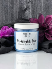 Load image into Gallery viewer, Midnight Iris Foaming Sugar Scrub
