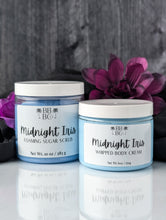 Load image into Gallery viewer, Midnight Iris Foaming Sugar Scrub
