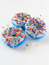 Load image into Gallery viewer, Birthday Cake Doughnut Bath Bomb
