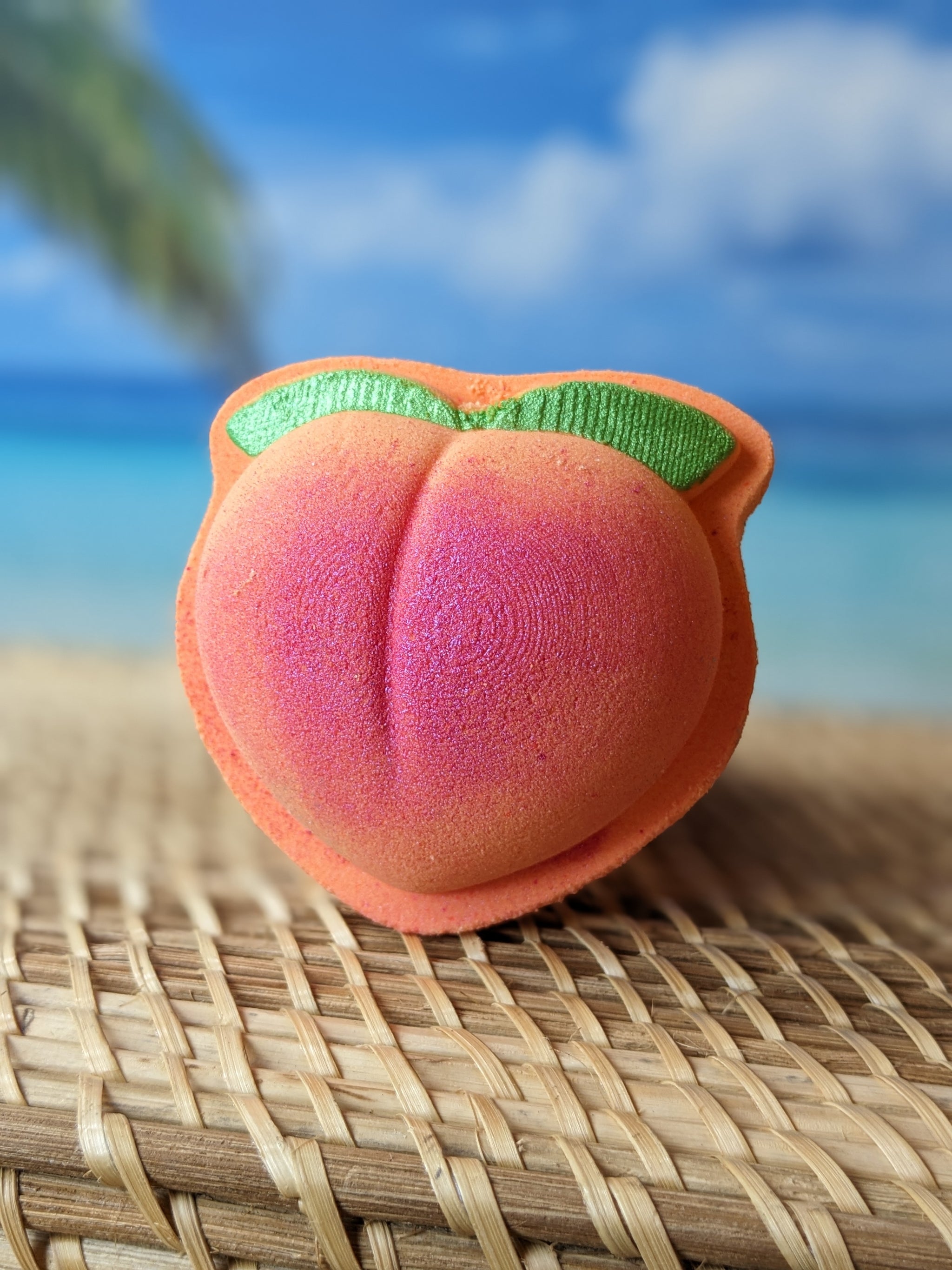 Peach Bath Bomb Peach Bath Bomb