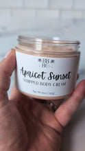 Load and play video in Gallery viewer, Apricot Sunset Whipped Body Cream
