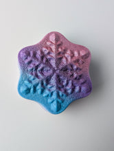 Load image into Gallery viewer, Sugar Plum Snowflake Bath Bomb
