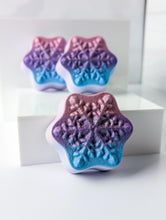 Load image into Gallery viewer, Sugar Plum Snowflake Bath Bomb

