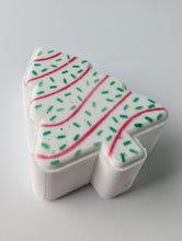 Load image into Gallery viewer, Christmas Tree Cake Bath Bomb
