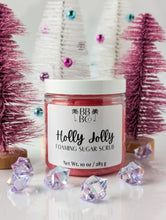 Load image into Gallery viewer, Holly Jolly Foaming Sugar Scrub
