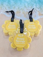 Load image into Gallery viewer, Pineapple Breeze Flower Soapy Sponge
