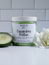 Load image into Gallery viewer, Cucumber Melon Foaming Sugar Scrub
