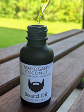 Load image into Gallery viewer, Mahogany Coconut Beard Oil
