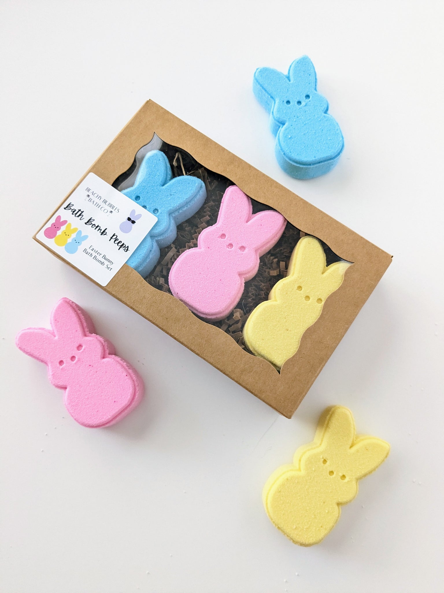 Peep My Bath Bombs Easter Bunny Set